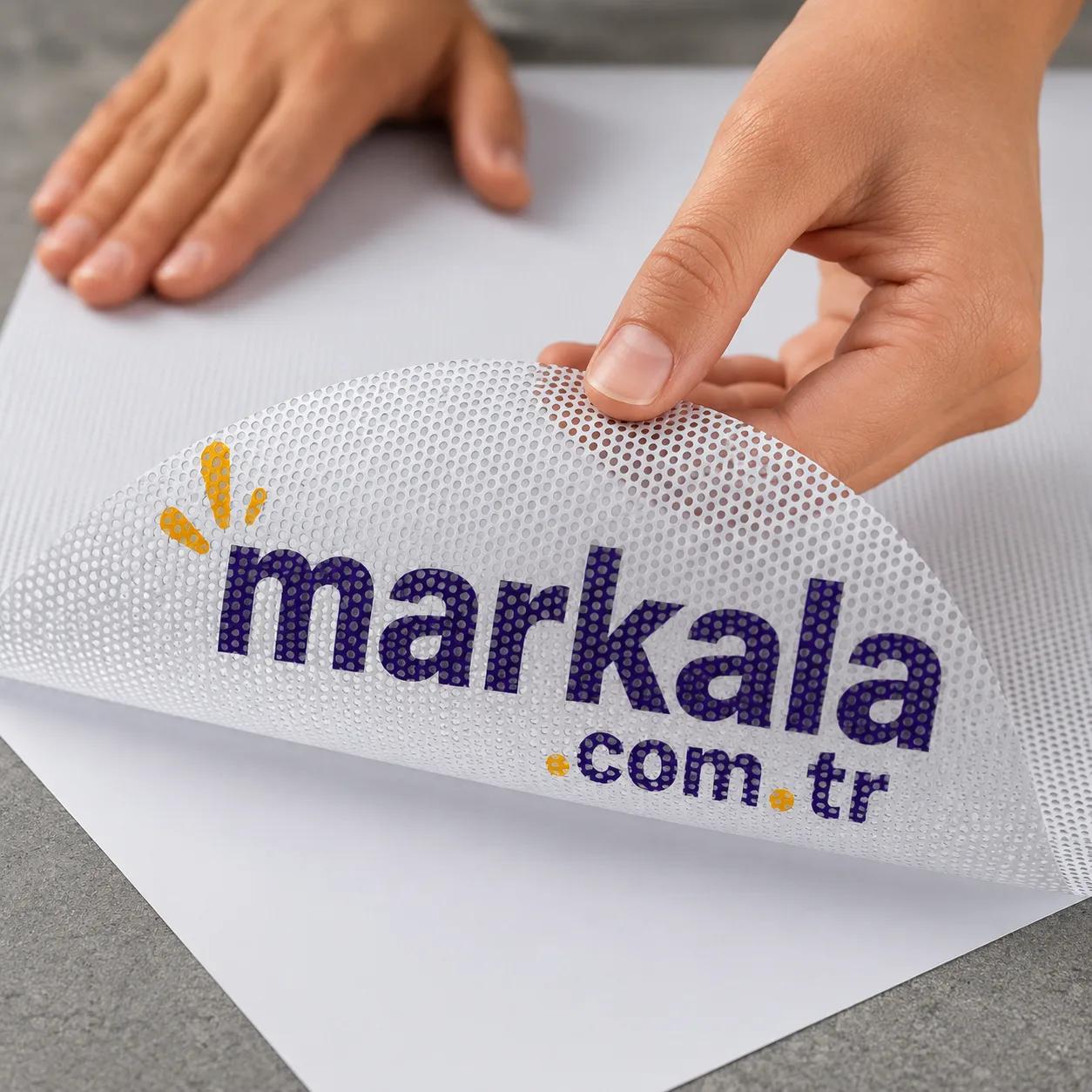One Way Vision Baskı — Tek Yön Görüş Folyosu
