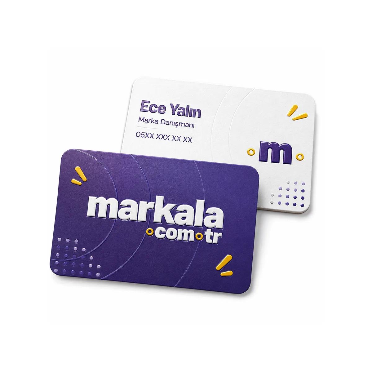 Kabartmalı Kartvizit