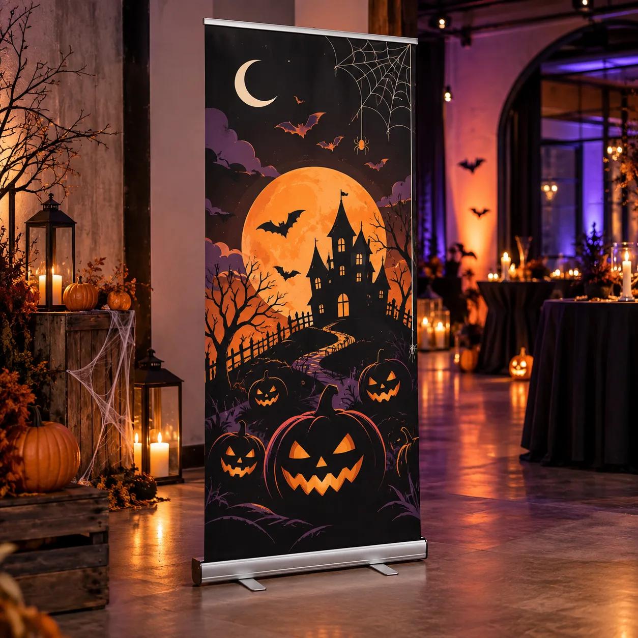Cadılar Bayramı Roll-Up — 85×200 cm, görsel 2