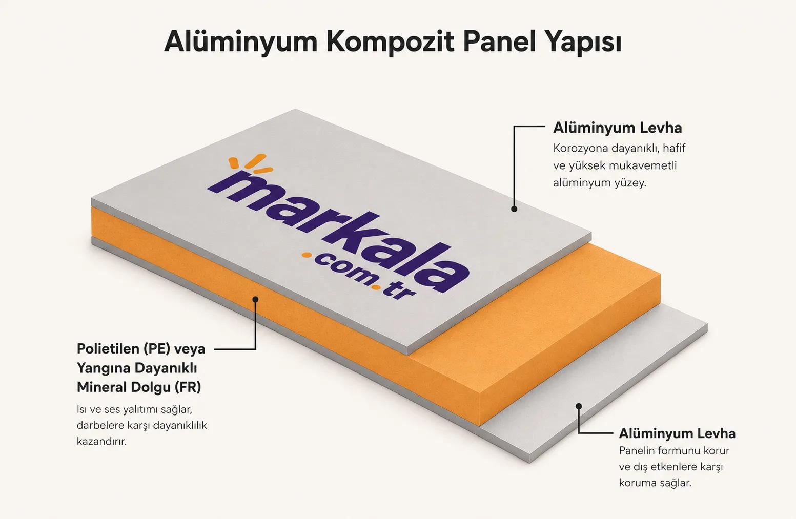 Kompozit Baskı — 3 mm Alüminyum Kompozit, görsel 2