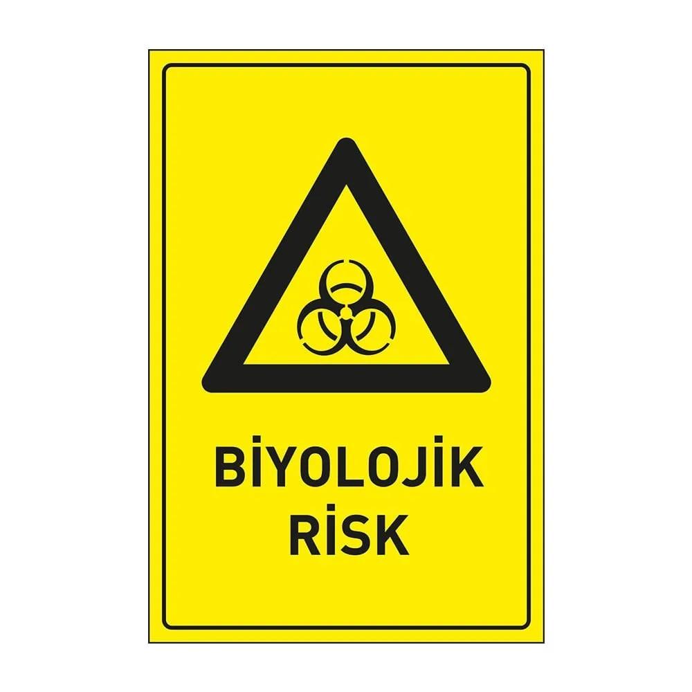Biyolojik Risk Levhası