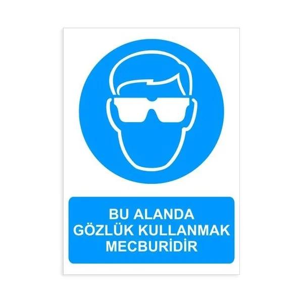 Bu Alanda Gözlük Takmak Mecburidir