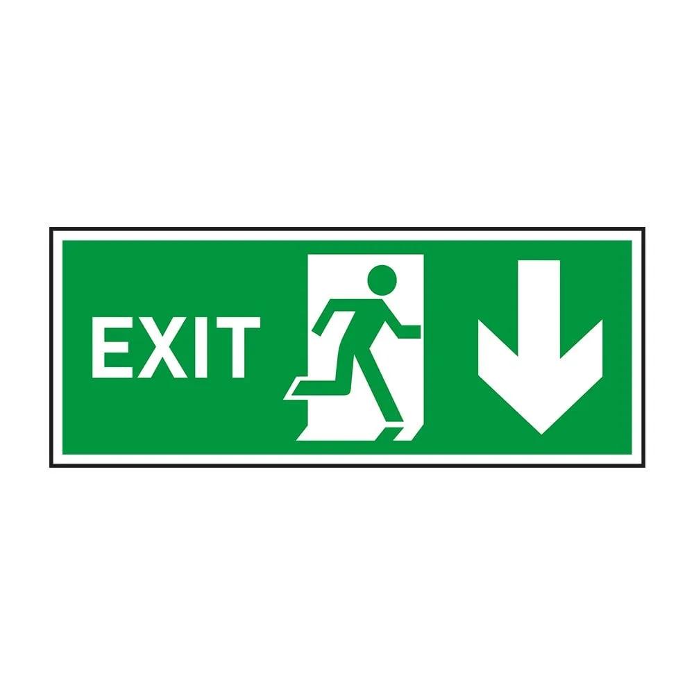 Exit Aşağı Ok Fotolümenli