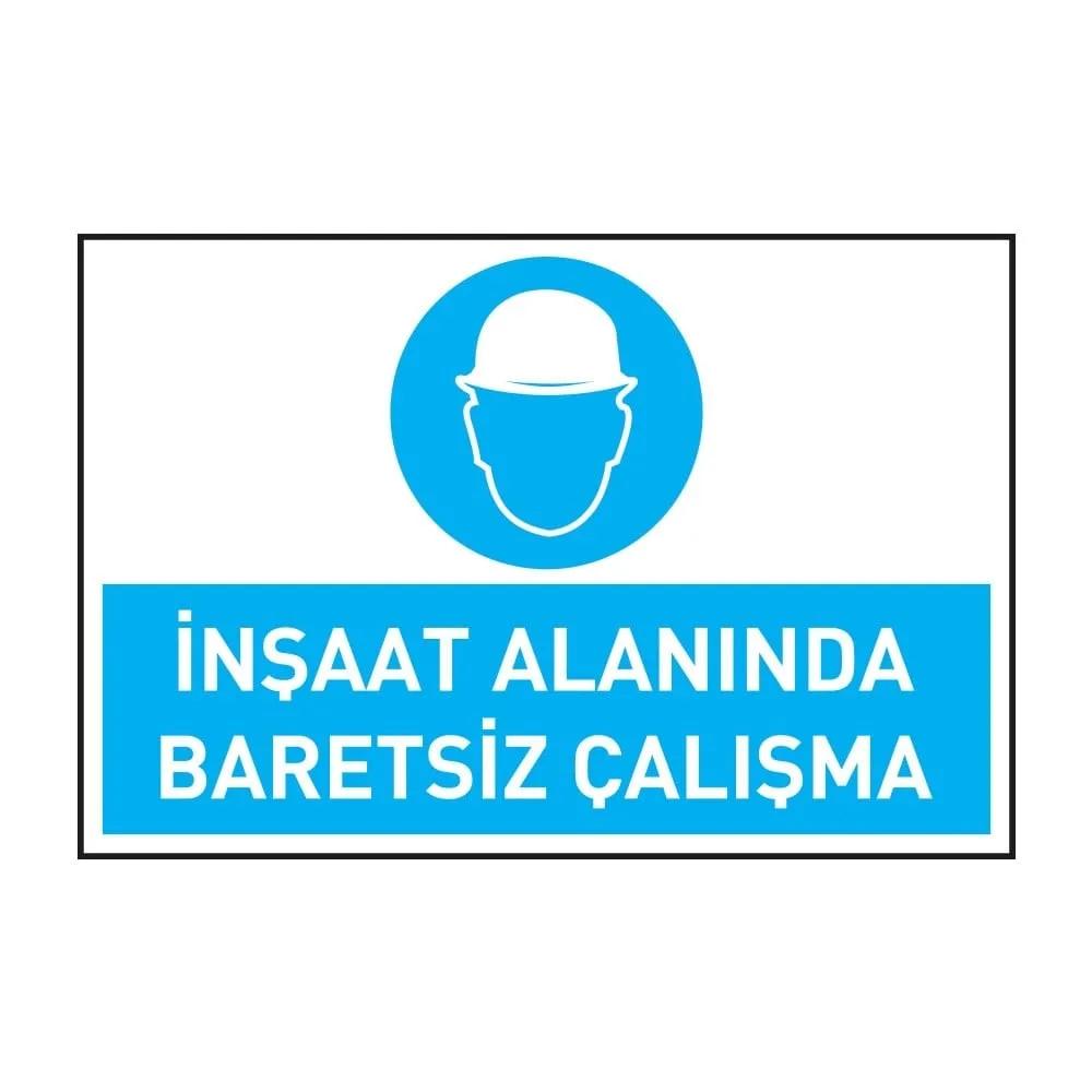 İnşaat Alanında Baretsiz Çalışma