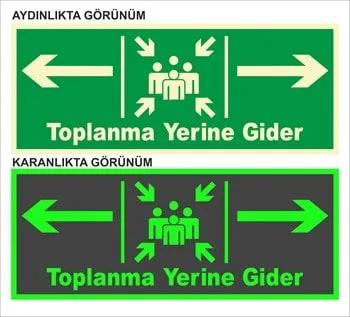 Lümen Folyolu Toplanma Yerine Gider Sağ Sol Ok