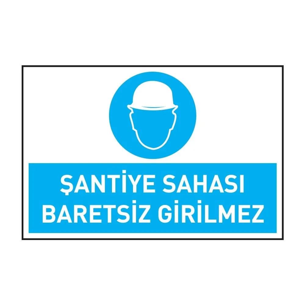 Şantiye Sahası Baretsiz Girilmez