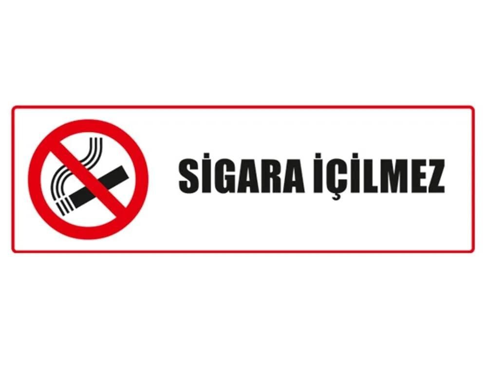 Sigara İçilmez Sac 10x30 cm