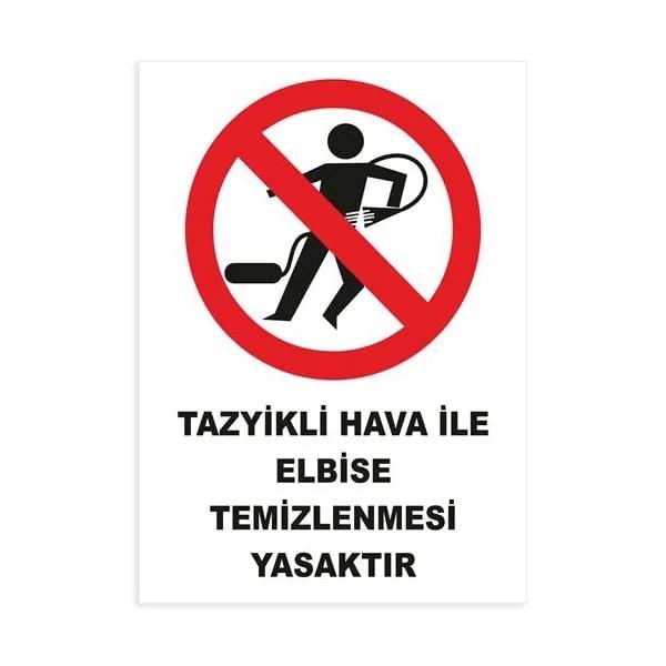 Tayzikli Hava ile Elbise Temizlenmesi Yasaktır