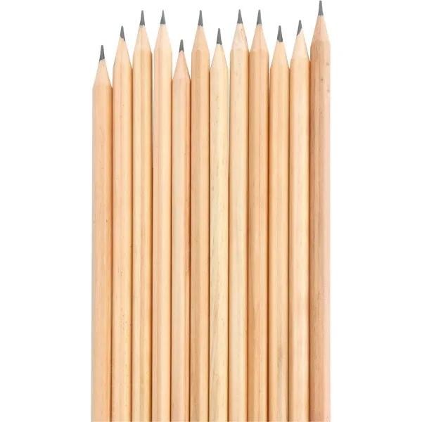Naturel Köşeli Kurşun Kalem 5695