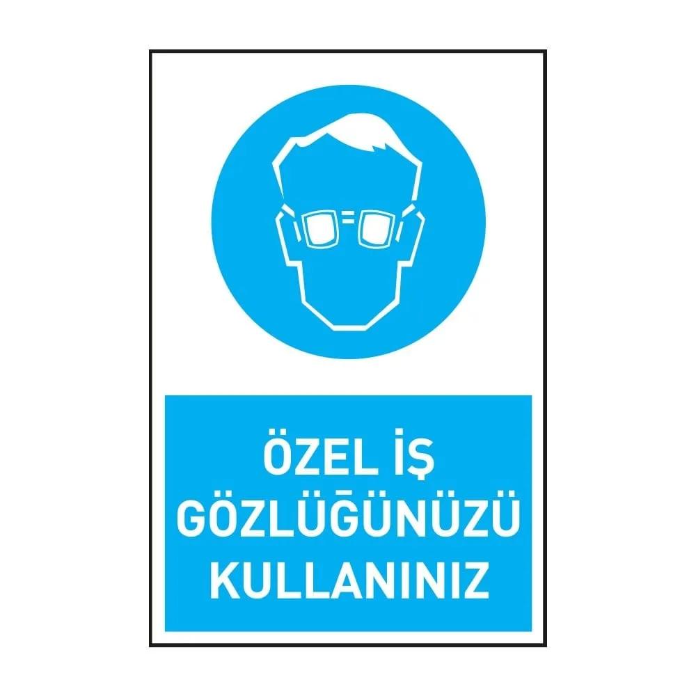 Özel İş Gözlüğünüzü Kullanınız
