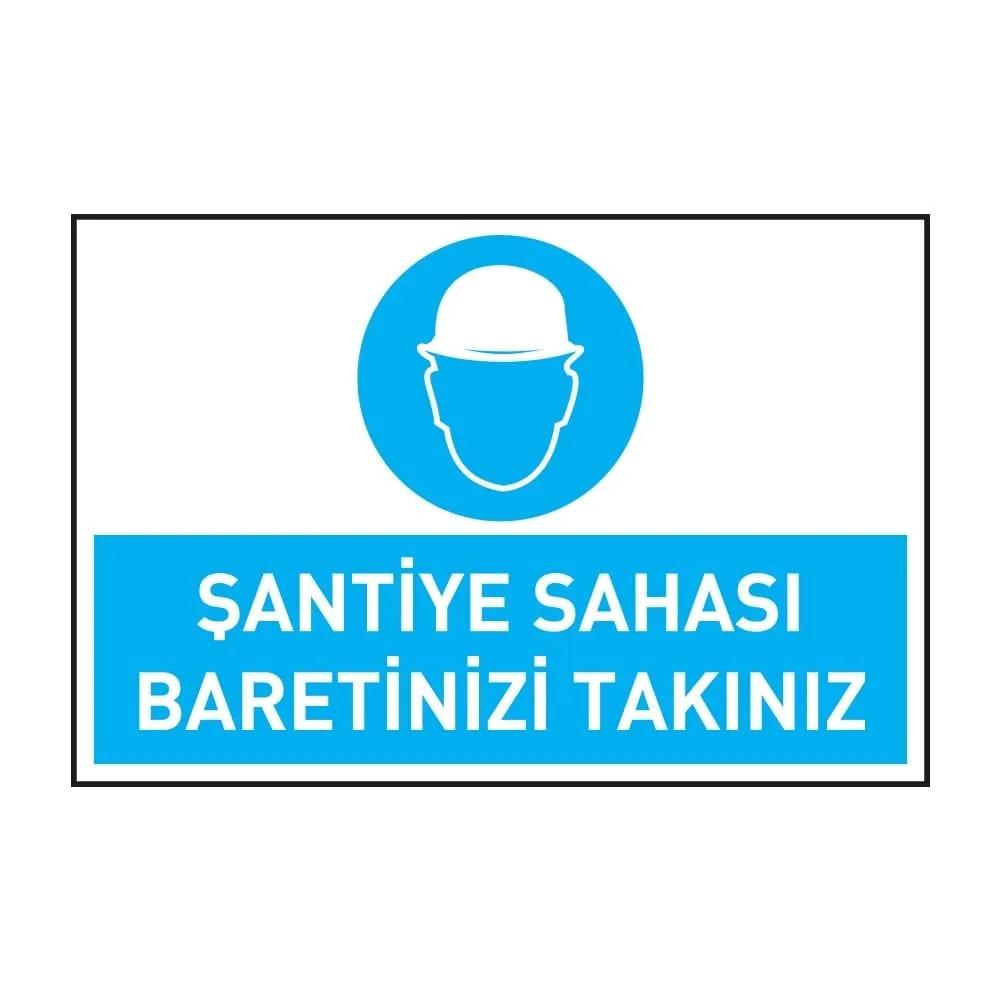Şantiye Sahası Baretinizi Takınız
