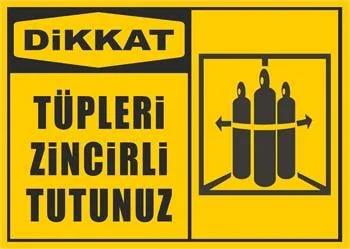 Tüpleri Zincirli Tutunuz