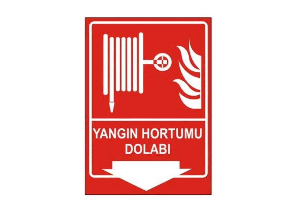 Yangın Hortumu Dolabı Levhası