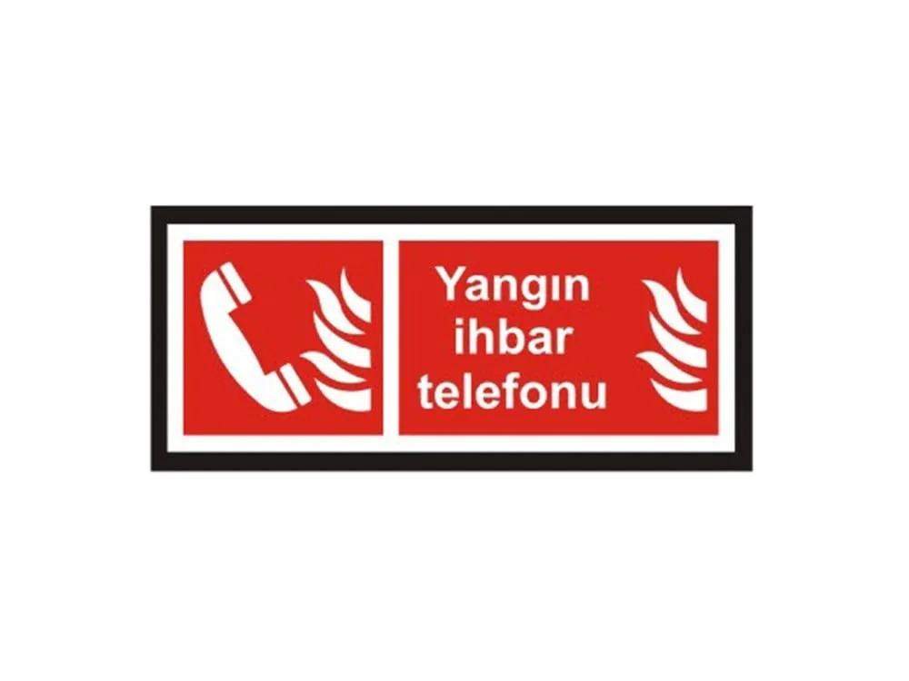 Yangın İhbar Telefonu Fotolümenli