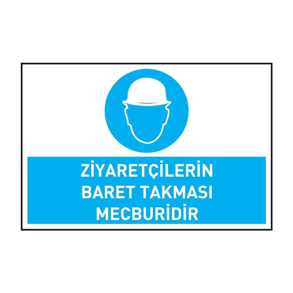 Ziyaretçilerin Baret Takması Mecburidir